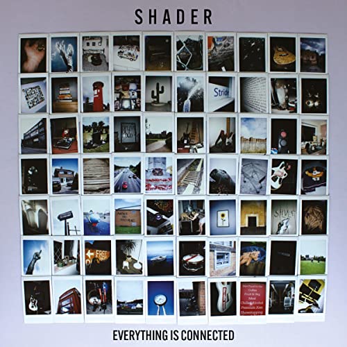 CD cover with a grid of many small, varied photographic images.