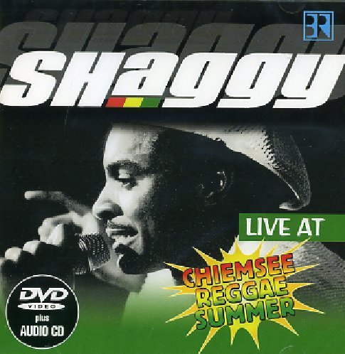 CD cover featuring Shaggy performing live at Chiemsee festival.