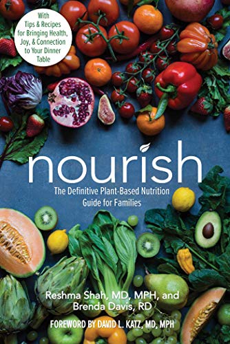 Book cover featuring a colorful assortment of fruits and vegetables.