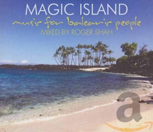 CD cover for “Magic Island Vol. 7” featuring a tropical beach scene.