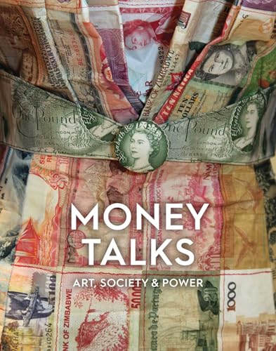 Book cover featuring a dress made of currency, titled "Money Talks.