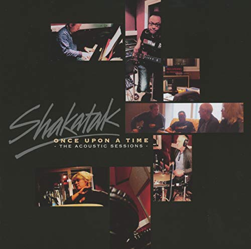 Shakatak "Once Upon A Time" CD cover with collage of musicians.