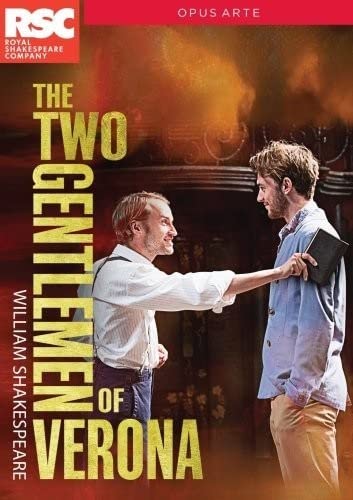 DVD cover for Shakespeare’s *The Two Gentlemen of Verona* stage production.
