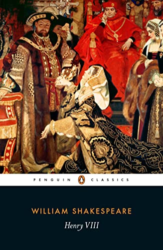Book cover depicting historical figures in royal attire, titled "Henry VIII".