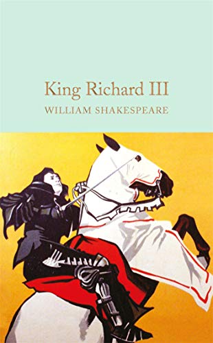 Book cover: “King Richard III” with a knight on horseback illustration.