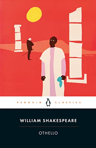 Penguin Classics edition of Shakespeare’s “Othello” with abstract, colorful cover art.