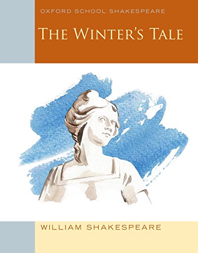 Book cover: "The Winter's Tale" by Shakespeare, with statue illustration.