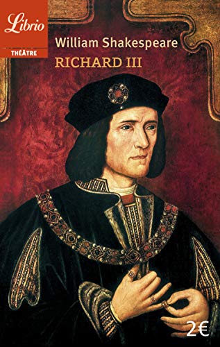 Book cover featuring a portrait of King Richard III against a deep red background.