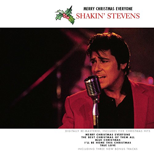 Shakin' Stevens CD cover featuring the artist singing into a microphone.