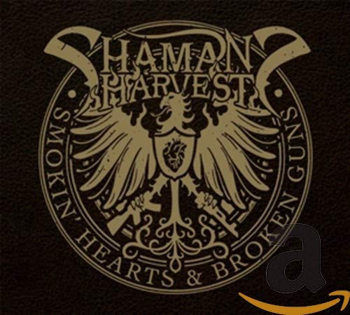 CD cover with an eagle, heart, and crossed guns design.