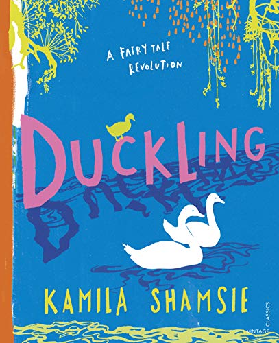 Book cover: "Duckling" with illustrated swans and a small duckling.