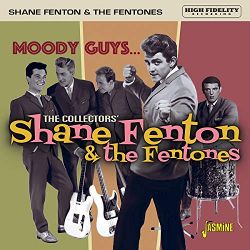 CD cover for Shane Fenton & The Fentones, a 1960s rock and roll band.