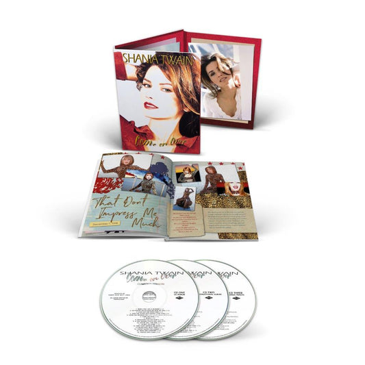 Shania Twain “Come On Over” Diamond Edition 3CD set with packaging.