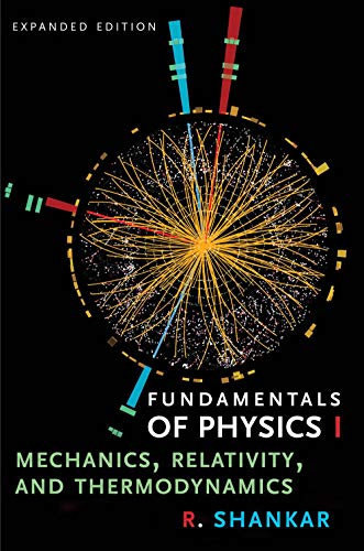 Book cover featuring a particle collision graphic on a black background with white text.