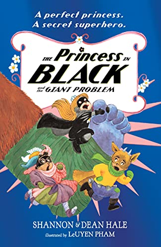 Cartoon cover of a children's book with princess, superhero, and dog illustrations.