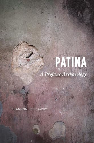 Book cover with textured, reddish-brown background and a stone fragment.