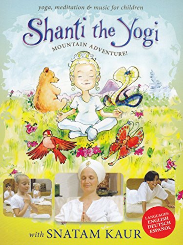 DVD cover: child in lotus pose with bear, birds, and butterflies.