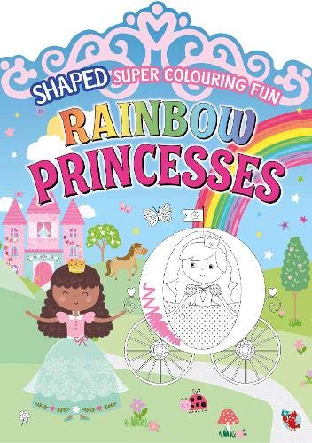 Cover of a children’s coloring book featuring a princess and castle.