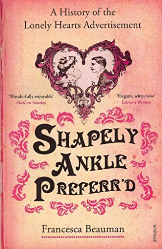 Book cover: "Shapely Ankle Preferrd" with heart illustration and portraits.