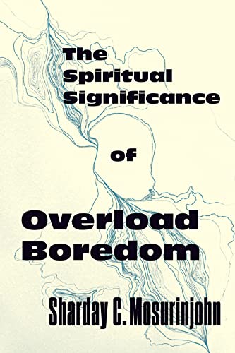 Book cover with black text on a cream background featuring blue topographical line art.