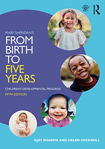 Book cover featuring smiling children, titled "From Birth to Five Years.