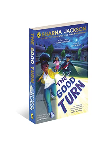 Book cover: "The Good Turn" featuring children running toward a house.