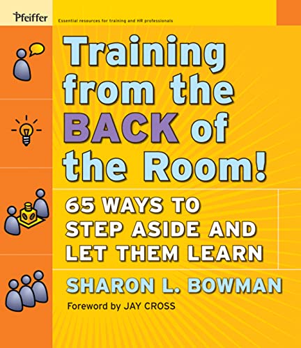 Book cover: "Training from the Back of the Room!" by Sharon L. Bowman.