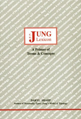 Book cover: “Jung Lexicon” by Daryl Sharp, with red and white title.