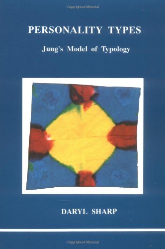 Book cover: "Personality Types" by Daryl Sharp, with abstract art.