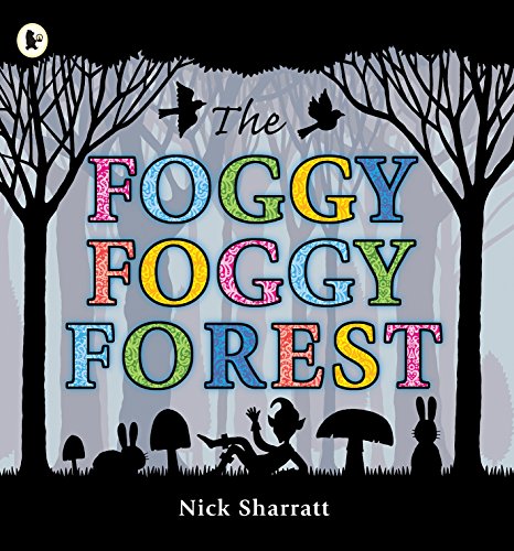 Book cover: colorful forest scene with animals and a child.