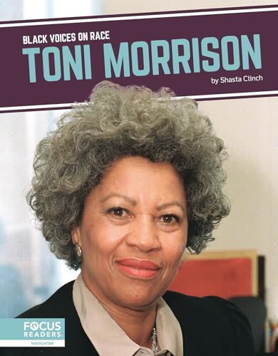 Book cover featuring a portrait of author Toni Morrison.