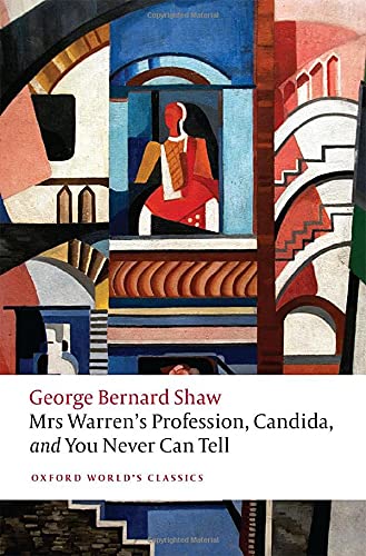 Book cover with abstract art and text: "George Bernard Shaw.