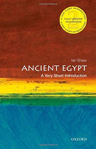 Book cover: “Ancient Egypt: A Very Short Introduction” by Ian Shaw.