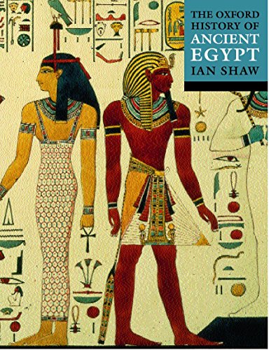 Book cover depicting ancient Egyptian figures and hieroglyphs.