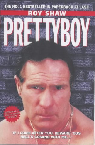 Book cover: "Pretty Boy" with a portrait of a man with dark hair.