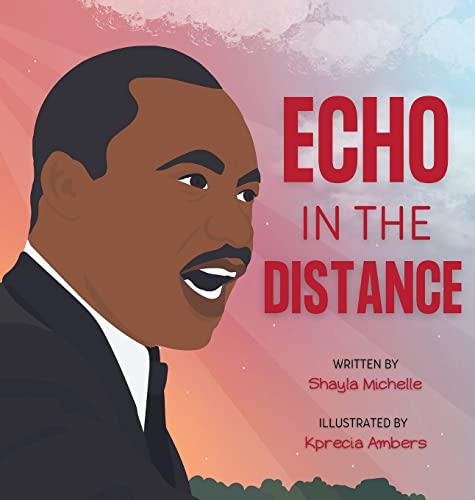 Book cover featuring a portrait of Martin Luther King Jr. with red text.