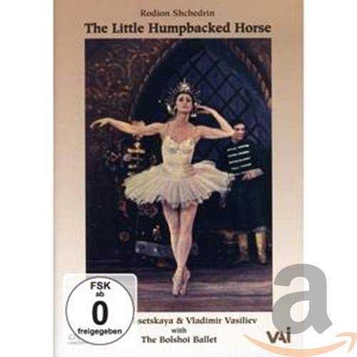 DVD cover for "The Little Humpbacked Horse" featuring a ballerina in white.