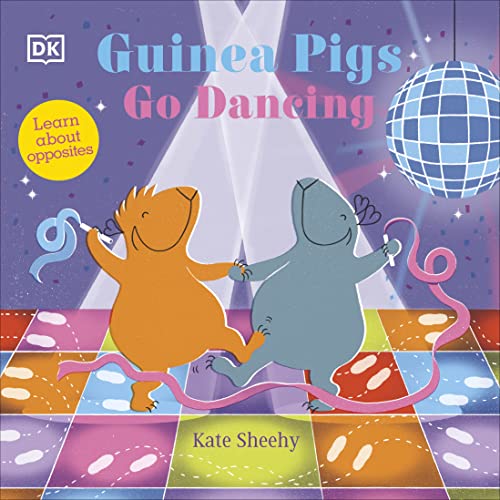 Book cover: two guinea pigs dancing under a disco ball.
