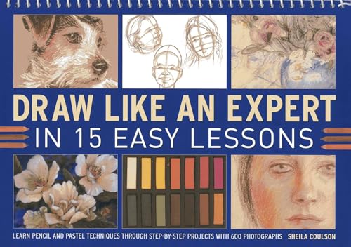 Book cover featuring drawings of a dog, faces, flowers, and pastels.