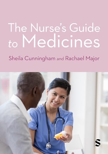 Book cover: "The Nurse's Guide to Medicines" with healthcare workers pictured.