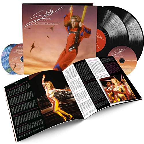 "Album cover and contents featuring a woman in various dynamic poses."