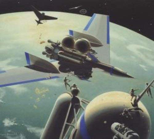 CD cover art depicting futuristic aircraft in a space setting.