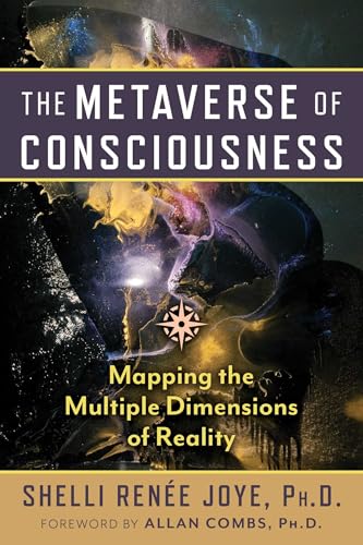 Book cover with abstract dark space background, title text, and author name at bottom.