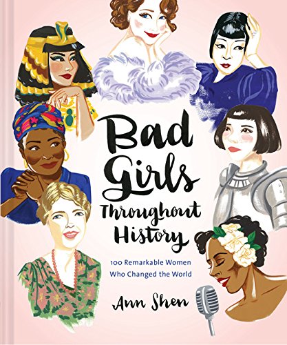 Book cover featuring illustrated portraits of diverse historical women.