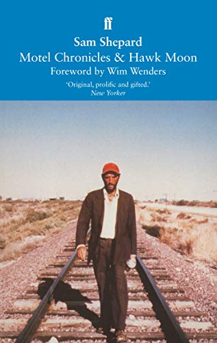 Book cover featuring a man in a suit and cap walking along railroad tracks.