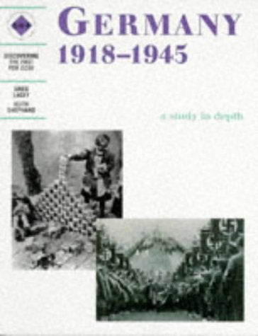 Book cover: “Germany 1918-1945” with historical images of crowds and soldiers.