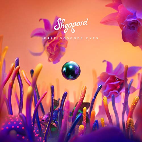 CD cover with colorful, abstract floral and aquatic imagery.