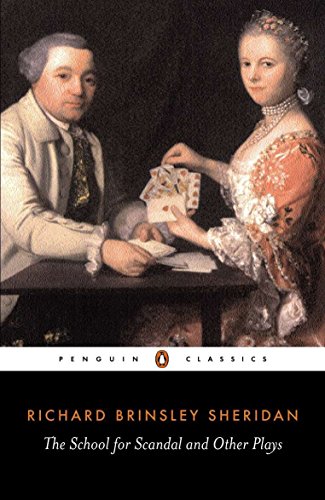Penguin Classics edition of Sheridan’s plays with 18th-century portrait cover.