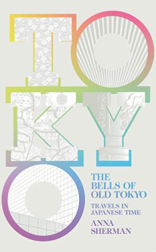 Book cover with colorful, abstract letters spelling “TOKYO” and author’s name.