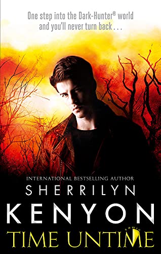Book cover: man in jacket against fiery, branch-filled background.
